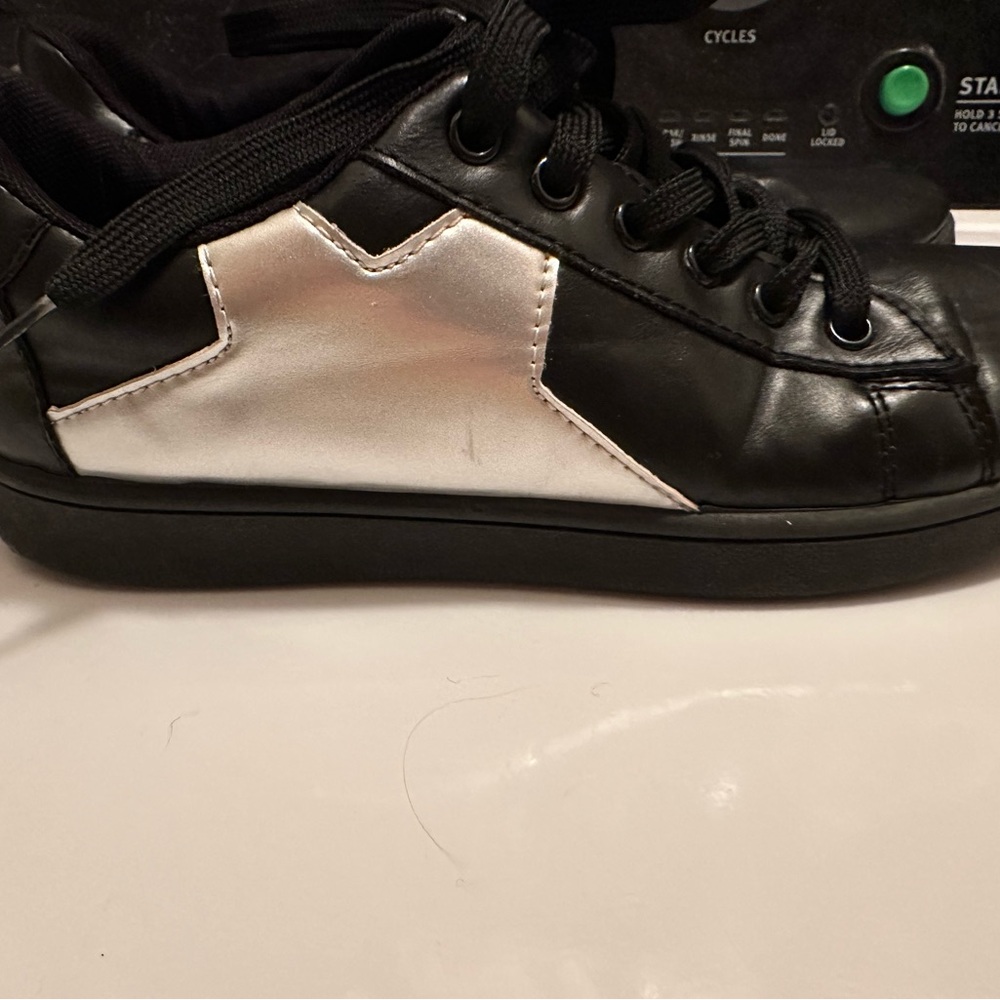 Black and White Sneakers